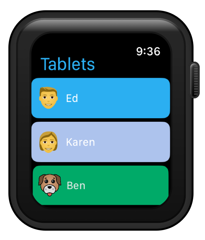 App on Apple Watch